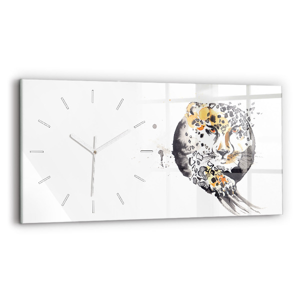 Orologio rettangolare Ghepardo dentro un cerchio