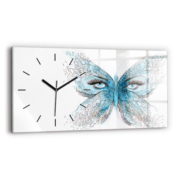 Orologio rettangolare Faccia di farfalla