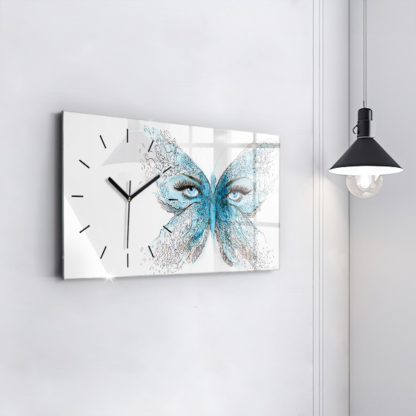 Orologio rettangolare Faccia di farfalla