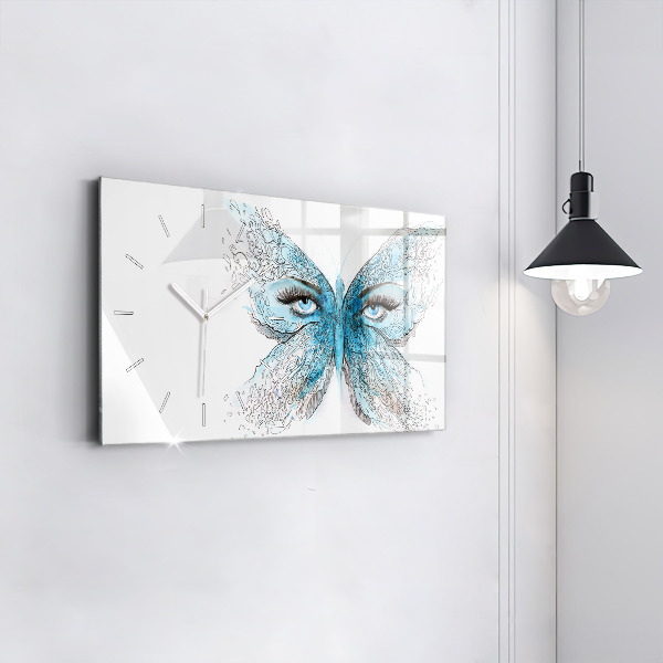 Orologio rettangolare Faccia di farfalla