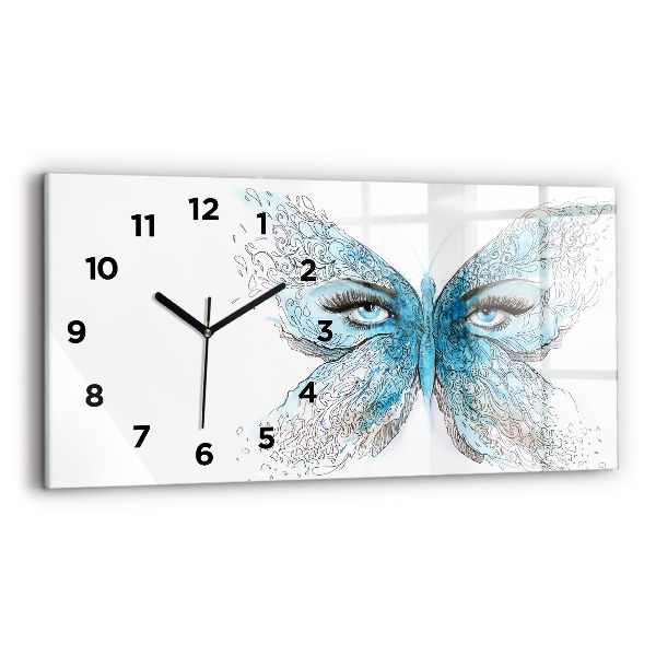 Orologio rettangolare Faccia di farfalla