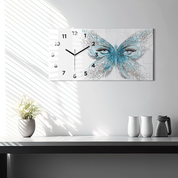 Orologio rettangolare Faccia di farfalla