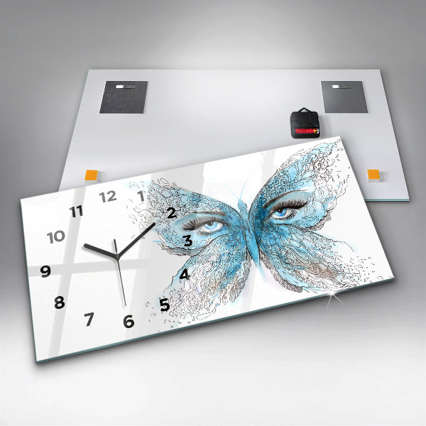 Orologio rettangolare Faccia di farfalla