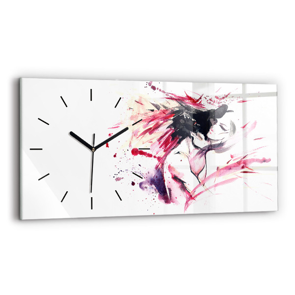 Orologio rettangolare Astrazione degli amanti