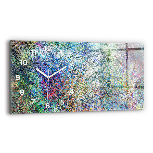 Orologio rettangolare Astrazione - Emozioni