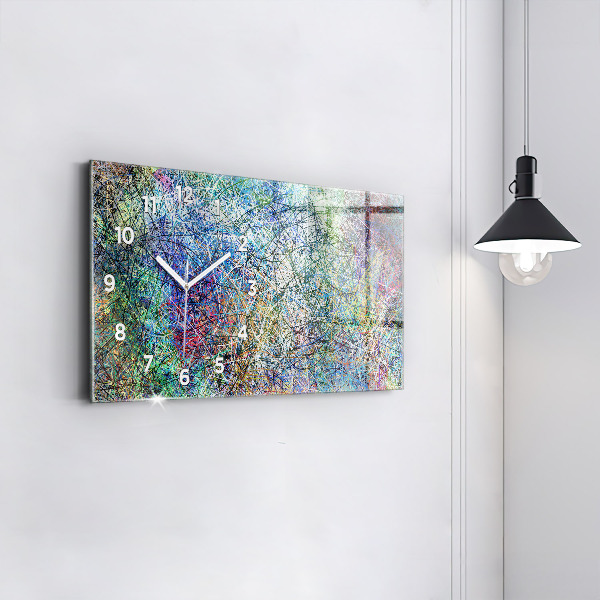 Orologio rettangolare Astrazione - Emozioni