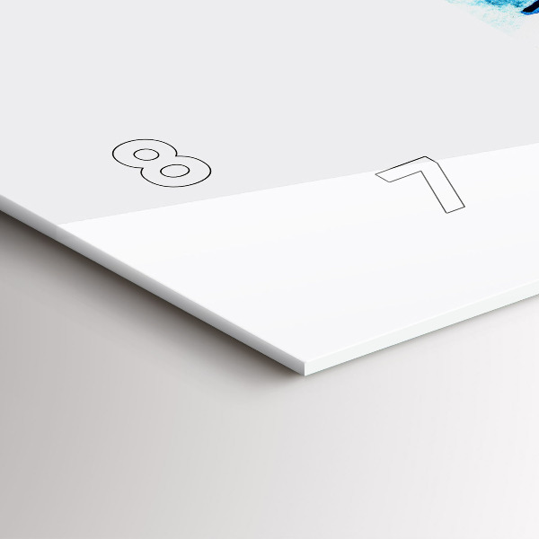 Orologio rettangolare Tavola da surf