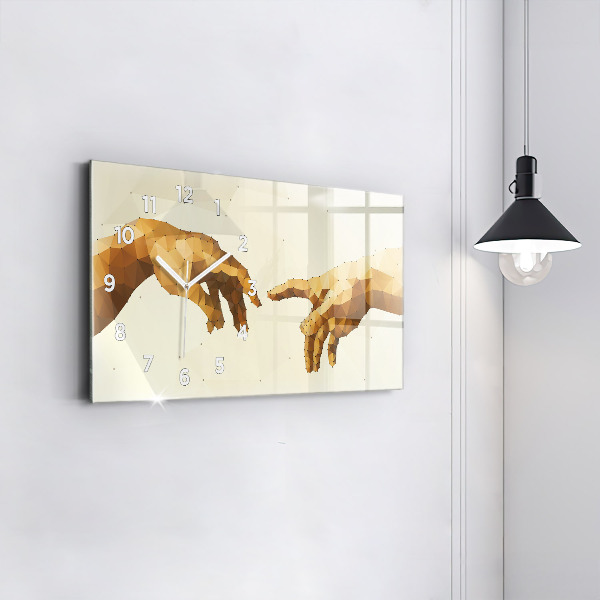 Orologio rettangolare Creazione di Adamo