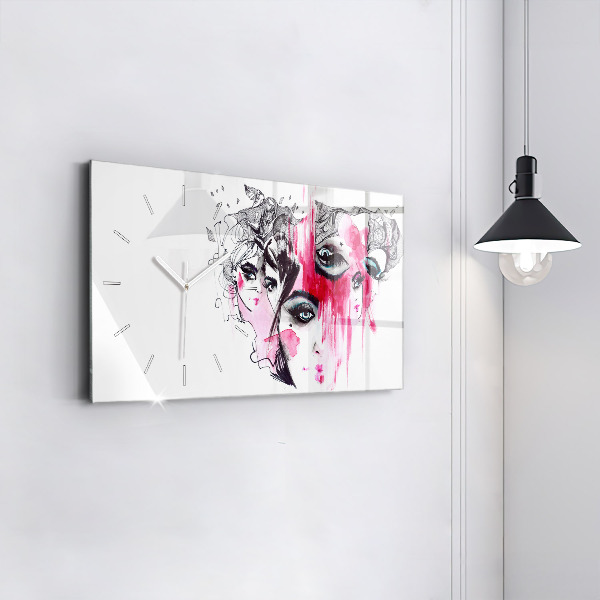 Orologio rettangolare I molti volti dell'astrazione