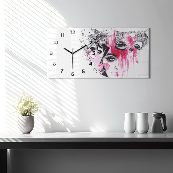 Orologio rettangolare I molti volti dell'astrazione