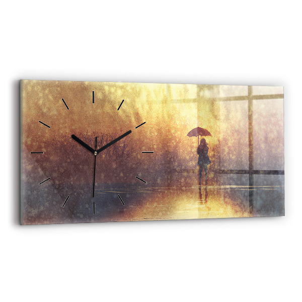 Orologio rettangolare donna con ombrello