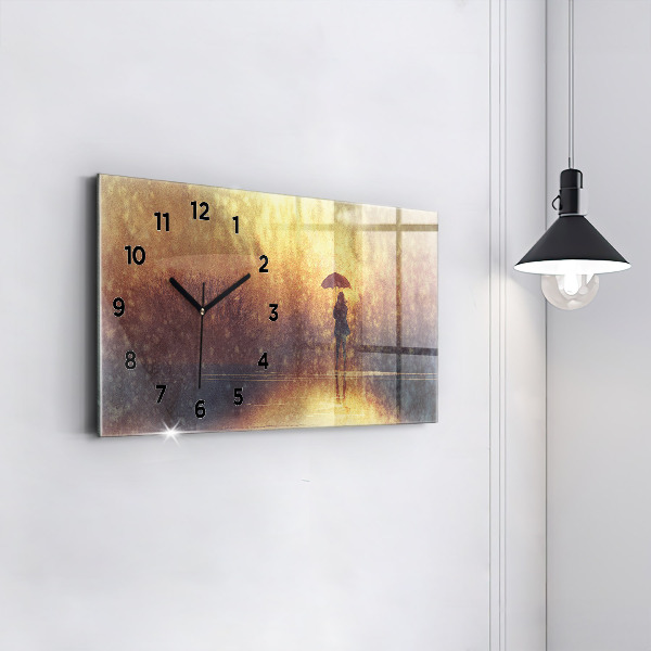 Orologio rettangolare donna con ombrello