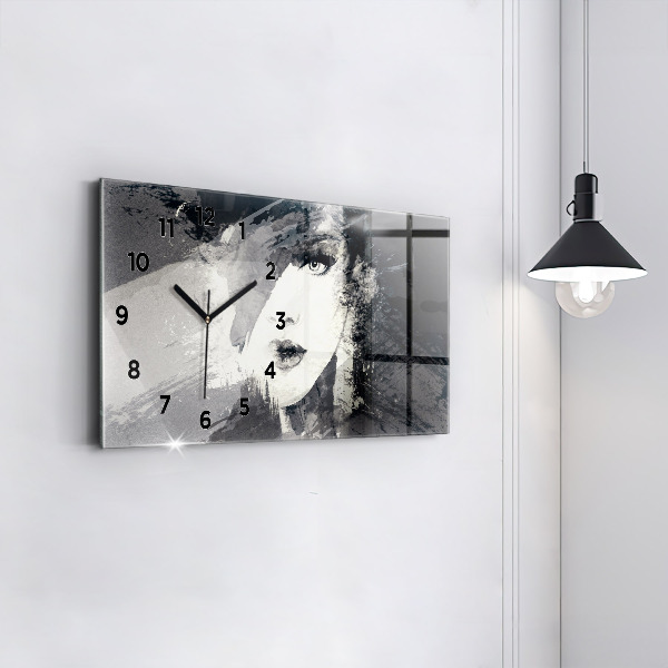 Orologio rettangolare Donna - acquerelli