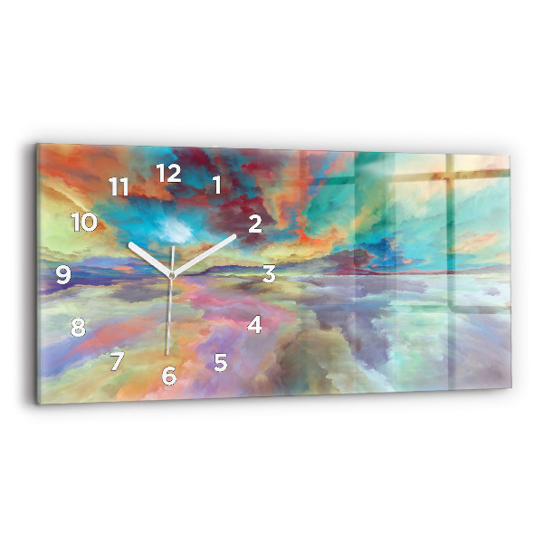 Orologi orizzontali Paesaggio astratto