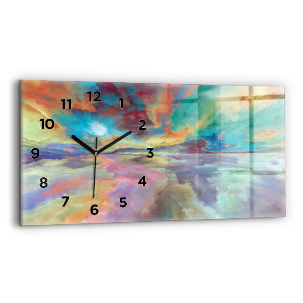 Orologi orizzontali Paesaggio astratto
