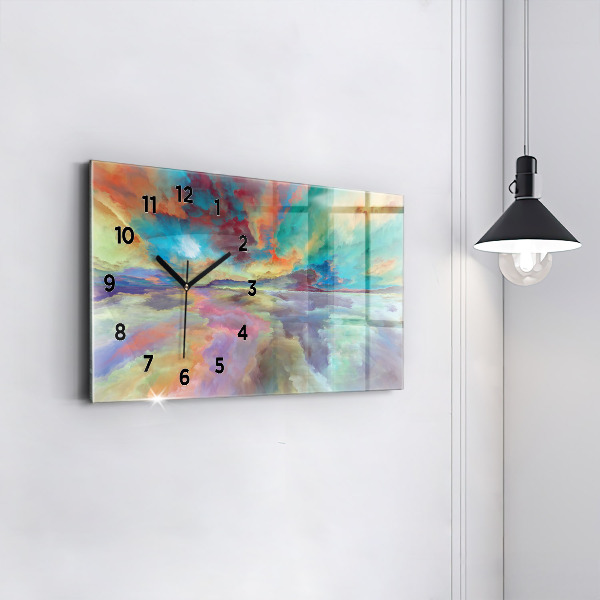 Orologi orizzontali Paesaggio astratto
