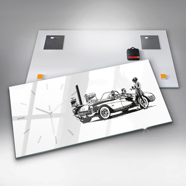 Orologio rettangolare Illustrazione retrò