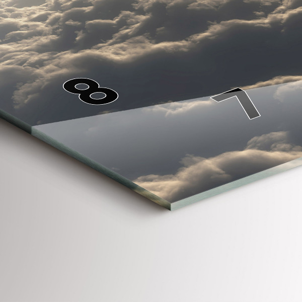 Orologio rettangolare Palloncino nel cielo