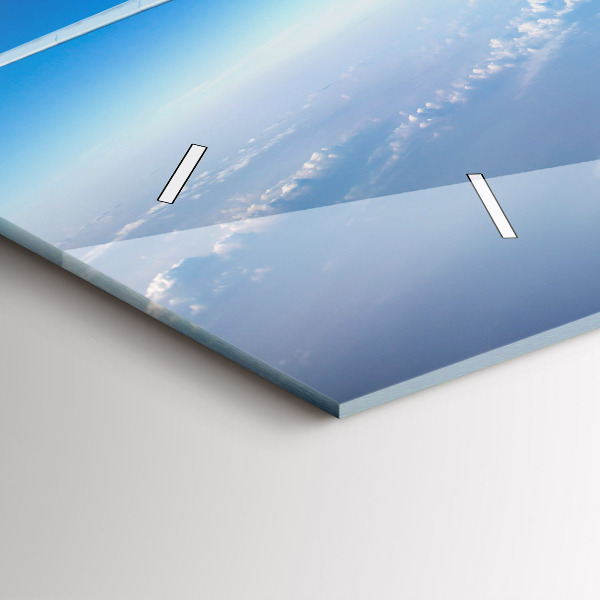 Orologio rettangolare Aereo delle nuvole