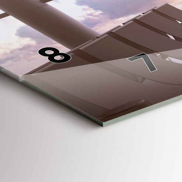 Orologio rettangolare Uomo all'aeroporto