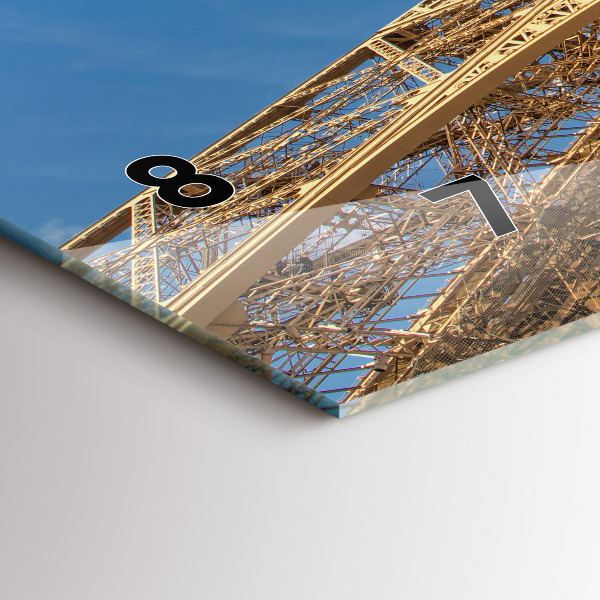 Orologio rettangolare Francia Torre Eiffel