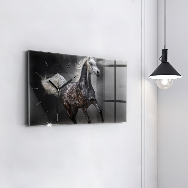 Orologio rettangolare Cavallo al galoppo