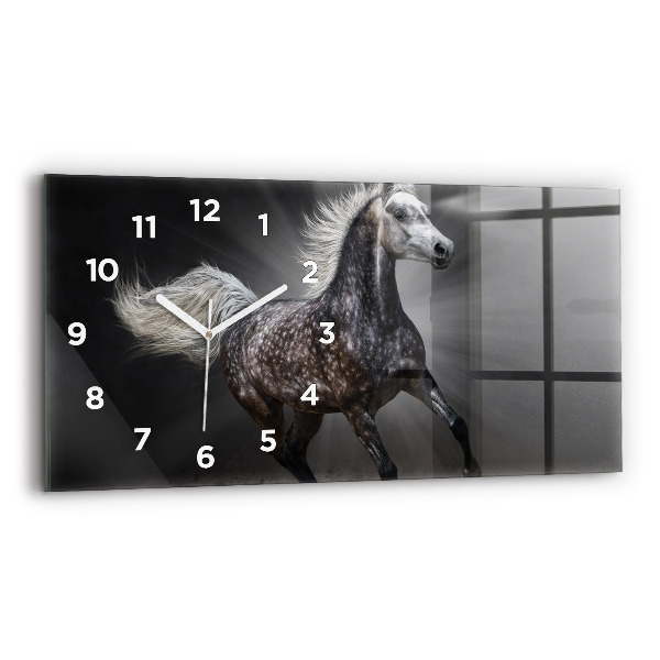 Orologio rettangolare Cavallo al galoppo