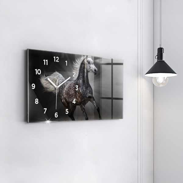 Orologio rettangolare Cavallo al galoppo