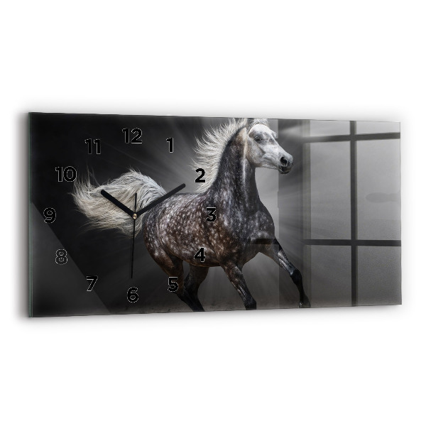 Orologio rettangolare Cavallo al galoppo