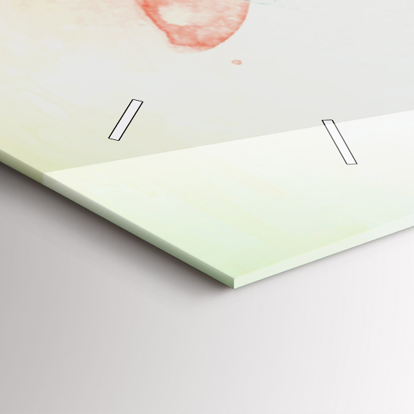 Orologio rettangolare Volto di donna astratto