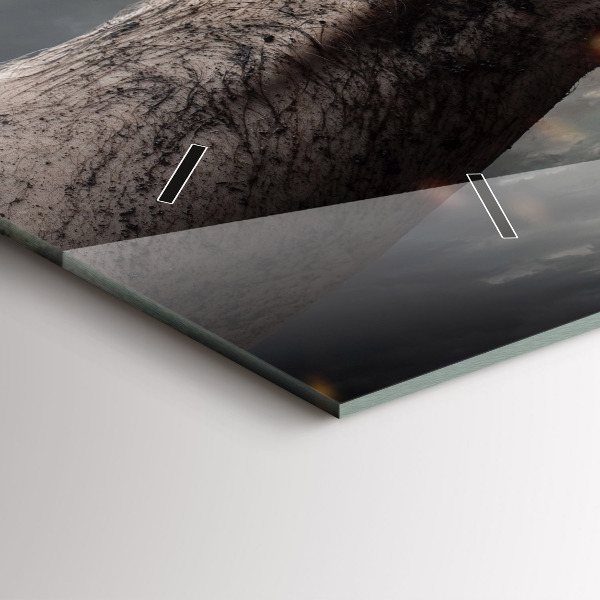 Orologio rettangolare Pugni Forza Potenza