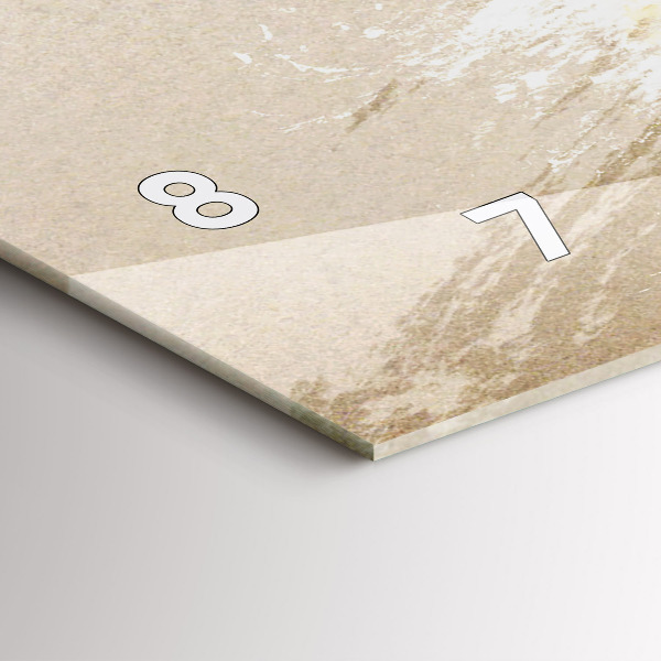 Orologio rettangolare Ritratto di donna astratto