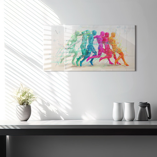 Orologi orizzontali Persone colorate