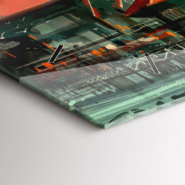 Orologi orizzontali Villaggio di pescatori