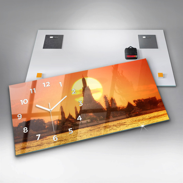 Orologi orizzontali Wat arun bangkok thailand