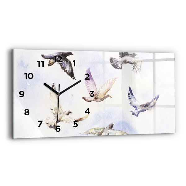 Orologi orizzontali Uccelli volanti