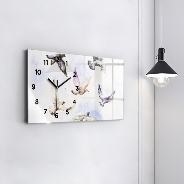 Orologi orizzontali Uccelli volanti