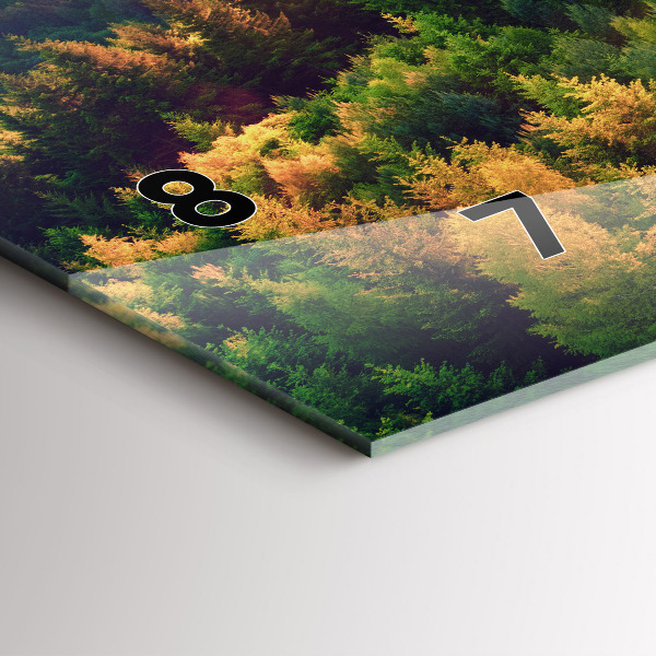 Orologi orizzontali Tramonto sulle colline