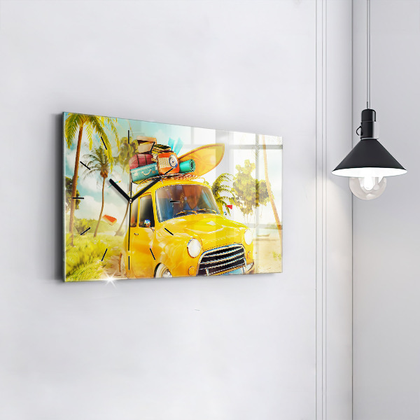 Orologi orizzontali Auto con tavola da surf