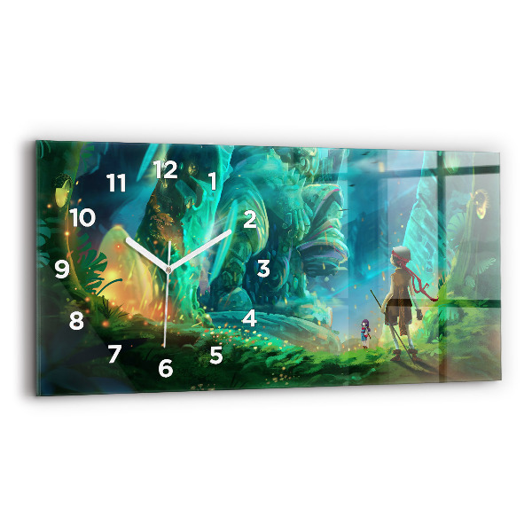 Orologi orizzontali Bambini in una foresta da favola