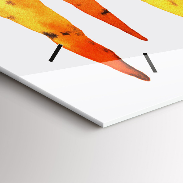 Orologi orizzontali Illustrazione di carota