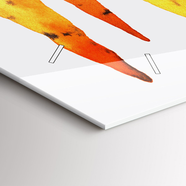 Orologi orizzontali Illustrazione di carota