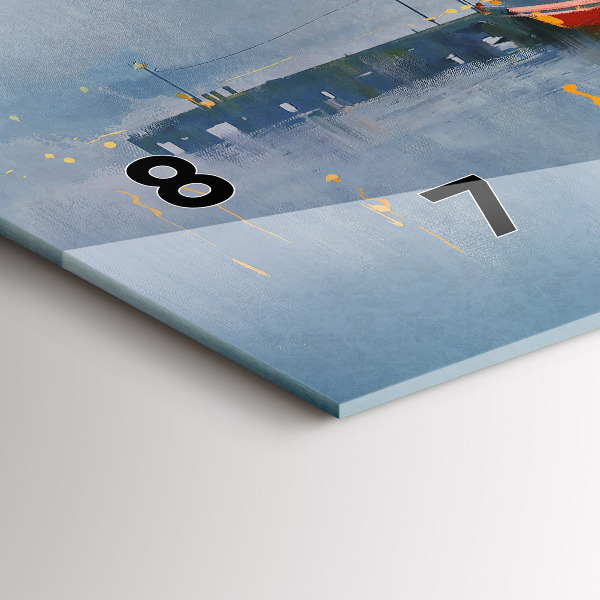 Orologi orizzontali Barca da pesca in porto