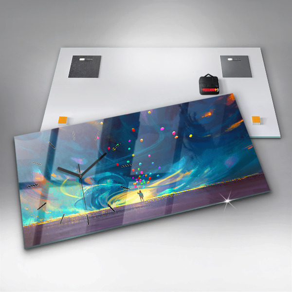 Orologi orizzontali Bambino e palloncini