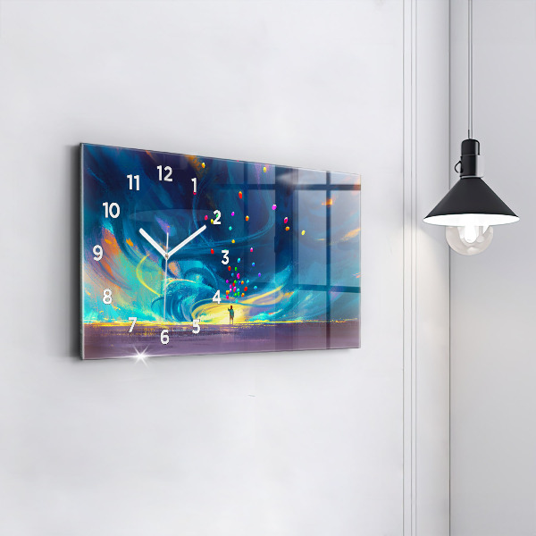 Orologi orizzontali Bambino e palloncini