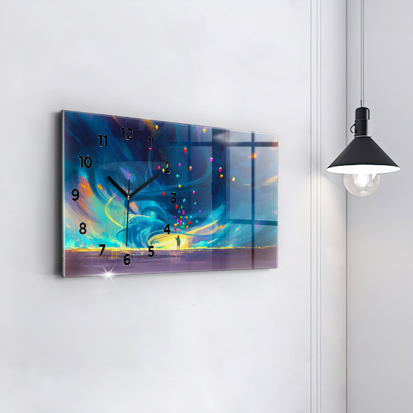 Orologi orizzontali Bambino e palloncini