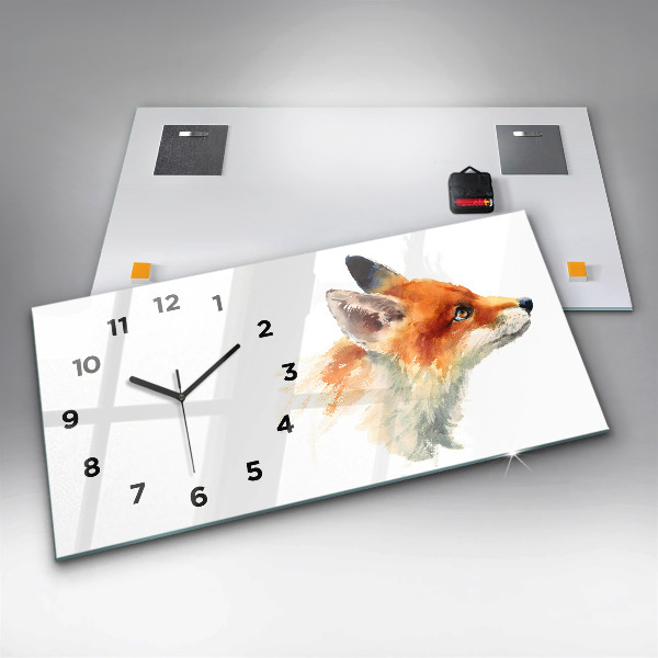 Orologi orizzontali Volpe acquarellabile