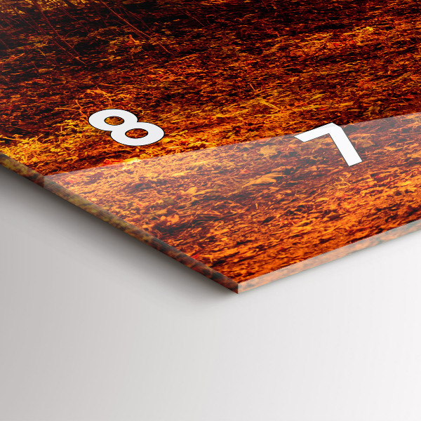 Orologi orizzontali Paesaggio forestale al sole