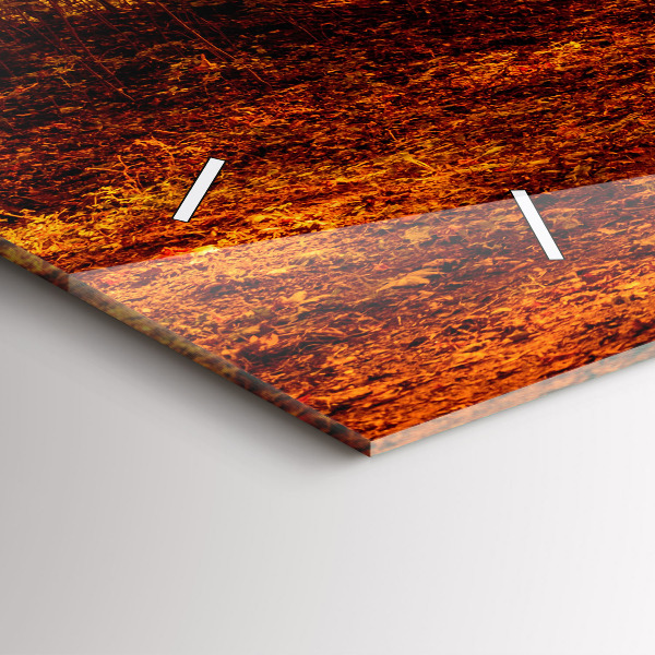 Orologi orizzontali Paesaggio forestale al sole