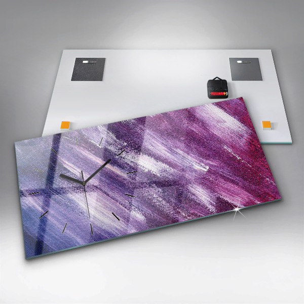 Orologi orizzontali Texture della vernice acrilica